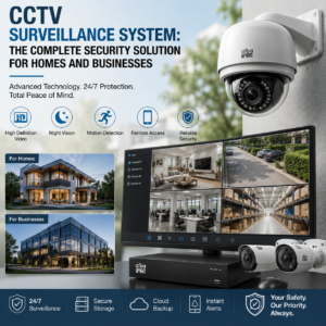 CCTV Surveillance System The Complete Security Solution for Homes and Businesses