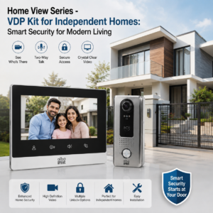 Home View Series - VDP Kit for Independent Homes: Smart Security for Modern Living