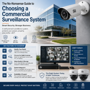 The No-Nonsense Guide to Choosing a Commercial Surveillance System
